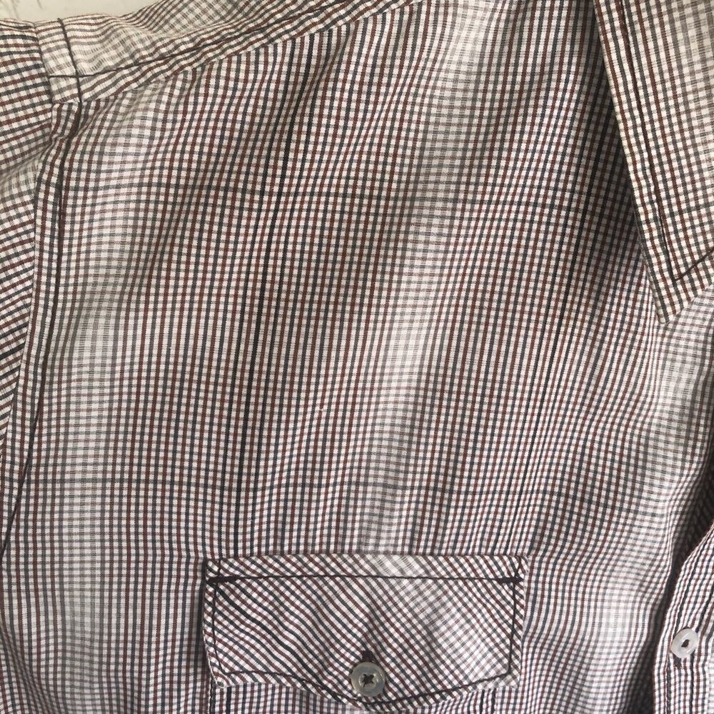 MICHAEL BRANDON Short Sleeve Button Down Shirt - Picture 2 of 6